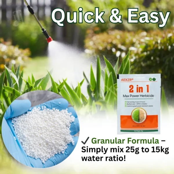 Official Store:AEXZR® 2 in 1 Max Power Herbicide - 6-Hour Action – No more waiting