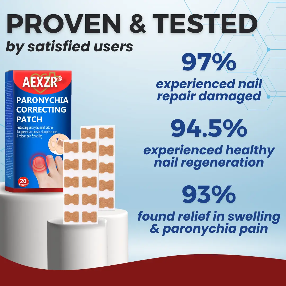 🌟 Official Store | AEXZR® Paronychia Correcting Patch | 50% LIMITED DISCOUNT OFFER✨