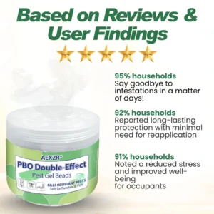 🌟 Official Store |🔥Hot Sale - 50% OFF🌿AEXZR® PBO Double-Effect Pest Gel Beads