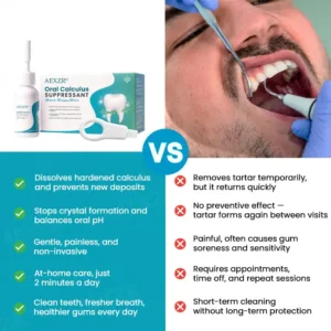 AEXZR® Oral Calculus Suppressant✨𝗙𝗶𝗴𝗵𝘁 𝗧𝗮𝗿𝘁𝗮𝗿 𝗘𝗳𝗳𝗲𝗰𝘁𝗶𝘃𝗲𝗹𝘆!✨