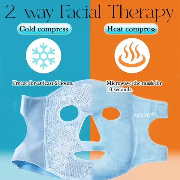 Aexzr® Anti-swelling Gel Beads Facial Therapy Mask