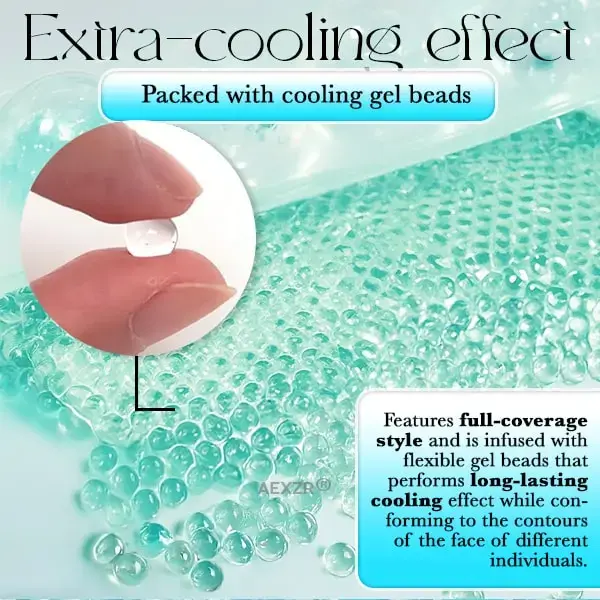 Aexzr® Anti-swelling Gel Beads Facial Therapy Mask