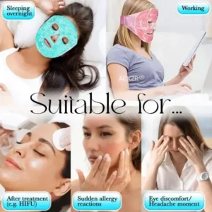 Aexzr® Anti-swelling Gel Beads Facial Therapy Mask