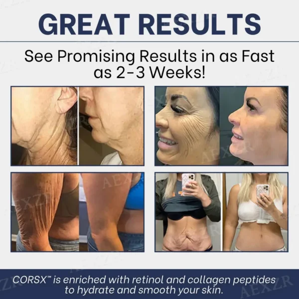 🔥FDA Approved⭐ WHO Approved🌍 AEXZR® Collagen Peptides Firming Serum Stick - Revert your skin age back to 20 years ago! 🕰️✨ Non-allergenic, non-irritating, suitable for sensitive skin. 🌿💖