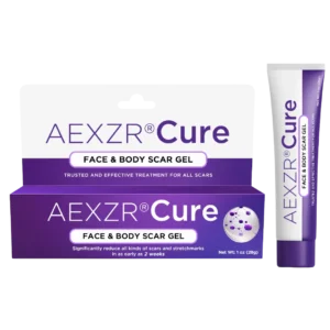 🔥FDA Approved⭐ WHO Approved🌍 AEXZR® Cure Face & Body Scar Gel – Clinically proven to soften, flatten and fade surgical scars, acne marks, burns, keloids and trauma-related scars.