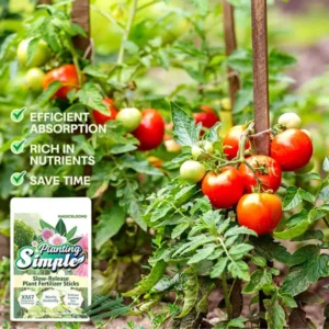 🏆Official Store | 🌺 All-in-one Balanced Nutrition🌺AEXZR® MagicBlooms Slow-Release Plant Fertilizer Spikes