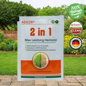 ⚡ Ergebnisse in wenigen Stunden sehen AEXZR® 2-in-1 Max Leistung Herbizid