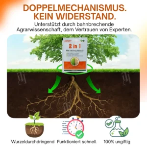 ⚡ Ergebnisse in wenigen Stunden sehen AEXZR® 2-in-1 Max Leistung Herbizid
