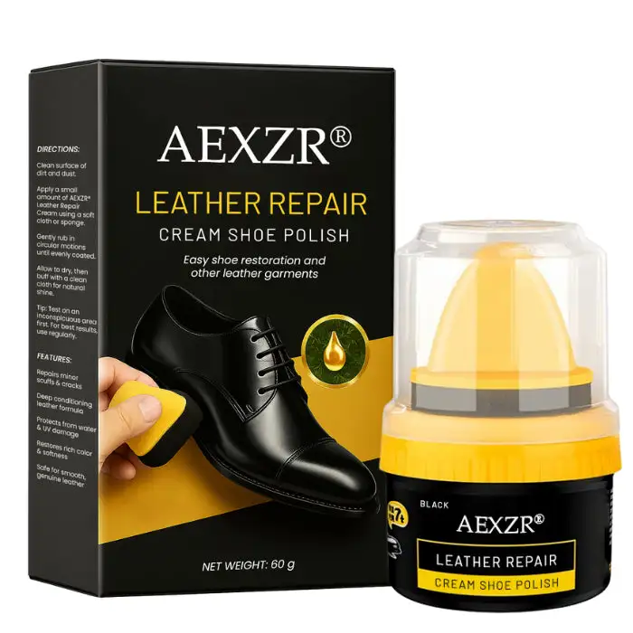 AEXZRยฎ Leather Repair Cream Shoe Polish (๐๐% ๐๐ฝ๐ฝ ๐๐ก๐๐ฆ ๐๐ก ๐ญ๐ฌ ๐ ๐๐ก๐จ๐ง๐๐ฆ)