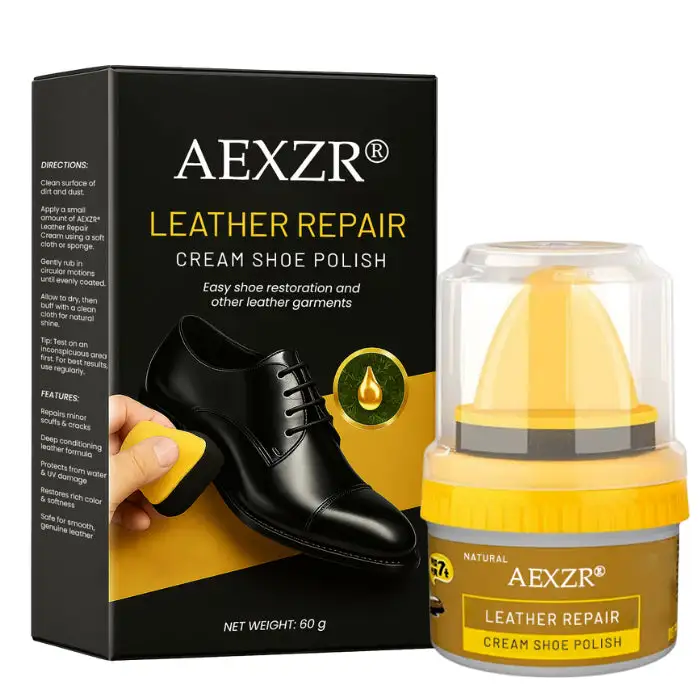 AEXZRยฎ Leather Repair Cream Shoe Polish (๐๐% ๐๐ฝ๐ฝ ๐๐ก๐๐ฆ ๐๐ก ๐ญ๐ฌ ๐ ๐๐ก๐จ๐ง๐๐ฆ)