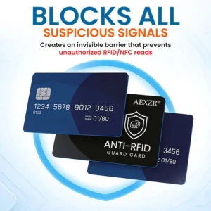 ⚡FLASH DEAL - 50% OFF!! | AEXZR® Anti-RFID Guard Card