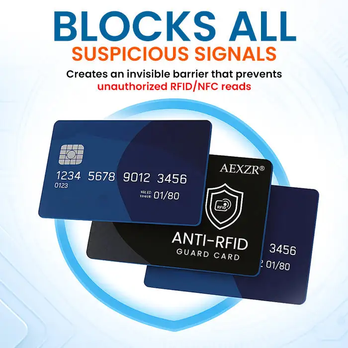 ⚡FLASH DEAL - 50% OFF!! | AEXZR® Anti-RFID Guard Card