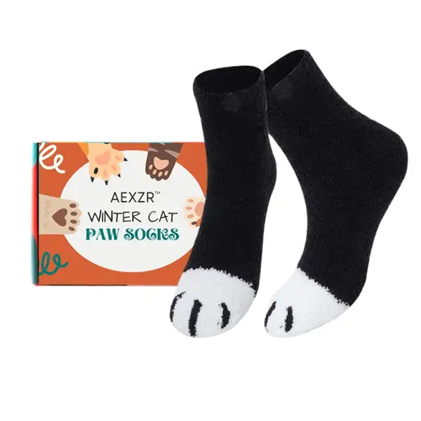 🌟 Official Store |🔥50% OFF🌿AEXZR™ Winter Cat Paw Socks | Limited Stocks - Restock in 2 to 3 weeks