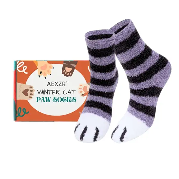 🌟 Official Store |🔥50% OFF🌿AEXZR™ Winter Cat Paw Socks | Limited Stocks - Restock in 2 to 3 weeks