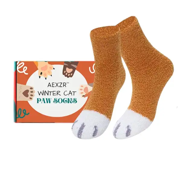 🌟 Official Store |🔥50% OFF🌿AEXZR™ Winter Cat Paw Socks | Limited Stocks - Restock in 2 to 3 weeks