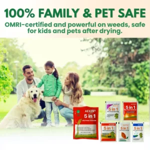 🏆Official Store | AEXZR® 5 in 1 Max Power Herbicide- Kills 200+ Weeds in 1-3 Days💡