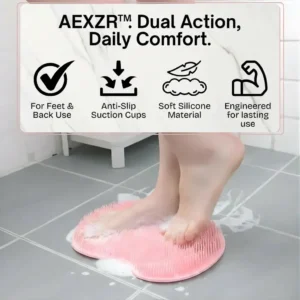 🏷️16 Pcs left !!! HURRYUP Grab the limited Discount - AEXZR™ Shower Dual-Use Scrub & Massage Pad