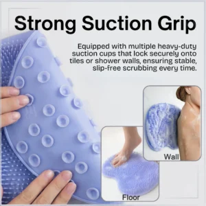 🏷️16 Pcs left !!! HURRYUP Grab the limited Discount - AEXZR™ Shower Dual-Use Scrub & Massage Pad