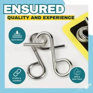 AEXZR® 3D Metal Challenge Puzzle Toy (𝟟𝟘% 𝕆𝔽𝔽 𝗘𝗡𝗗𝗦 𝗜𝗡 𝟭𝟬 𝗠𝗜𝗡𝗨𝗧𝗘𝗦)