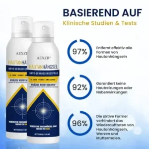 AEXZR® Hautanhängsel-Kryo-Behandlungsspray